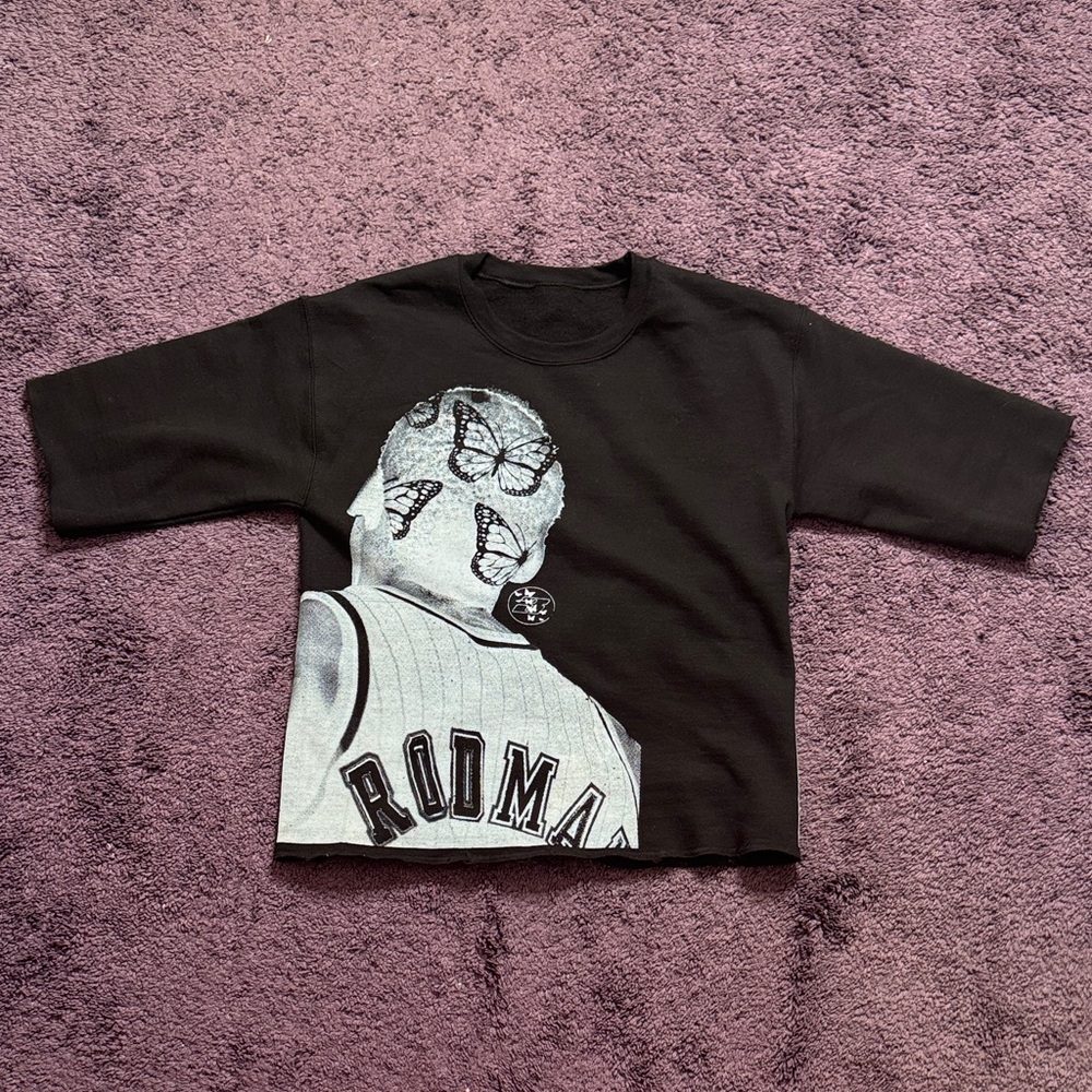 Black Graphic Mens T-Shirt